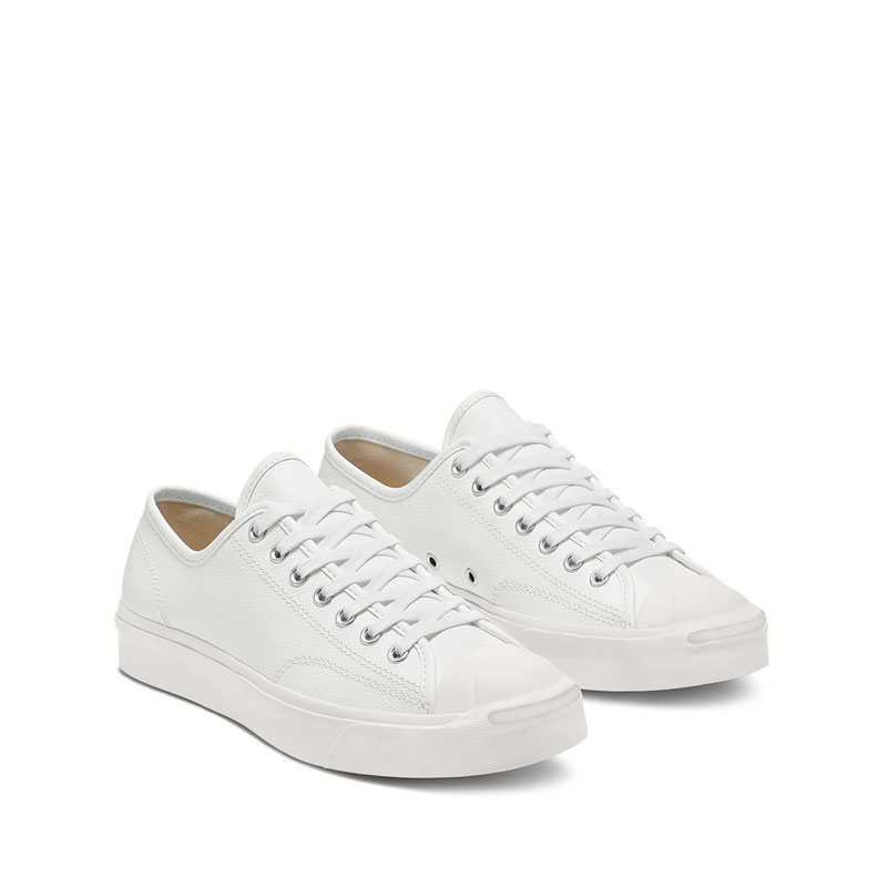 jack purcell white leather converse