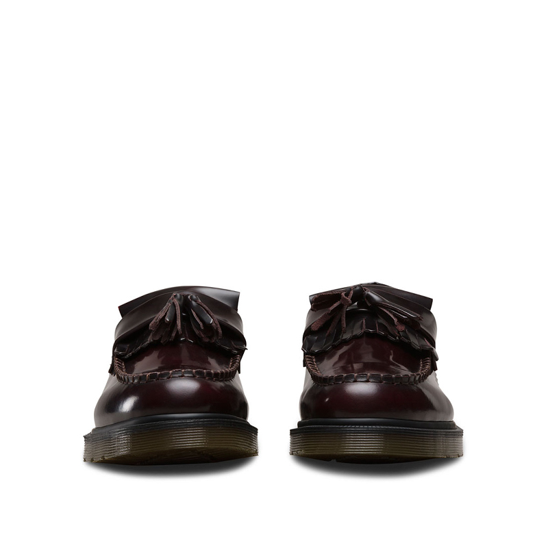 dr martens adrian cherry red