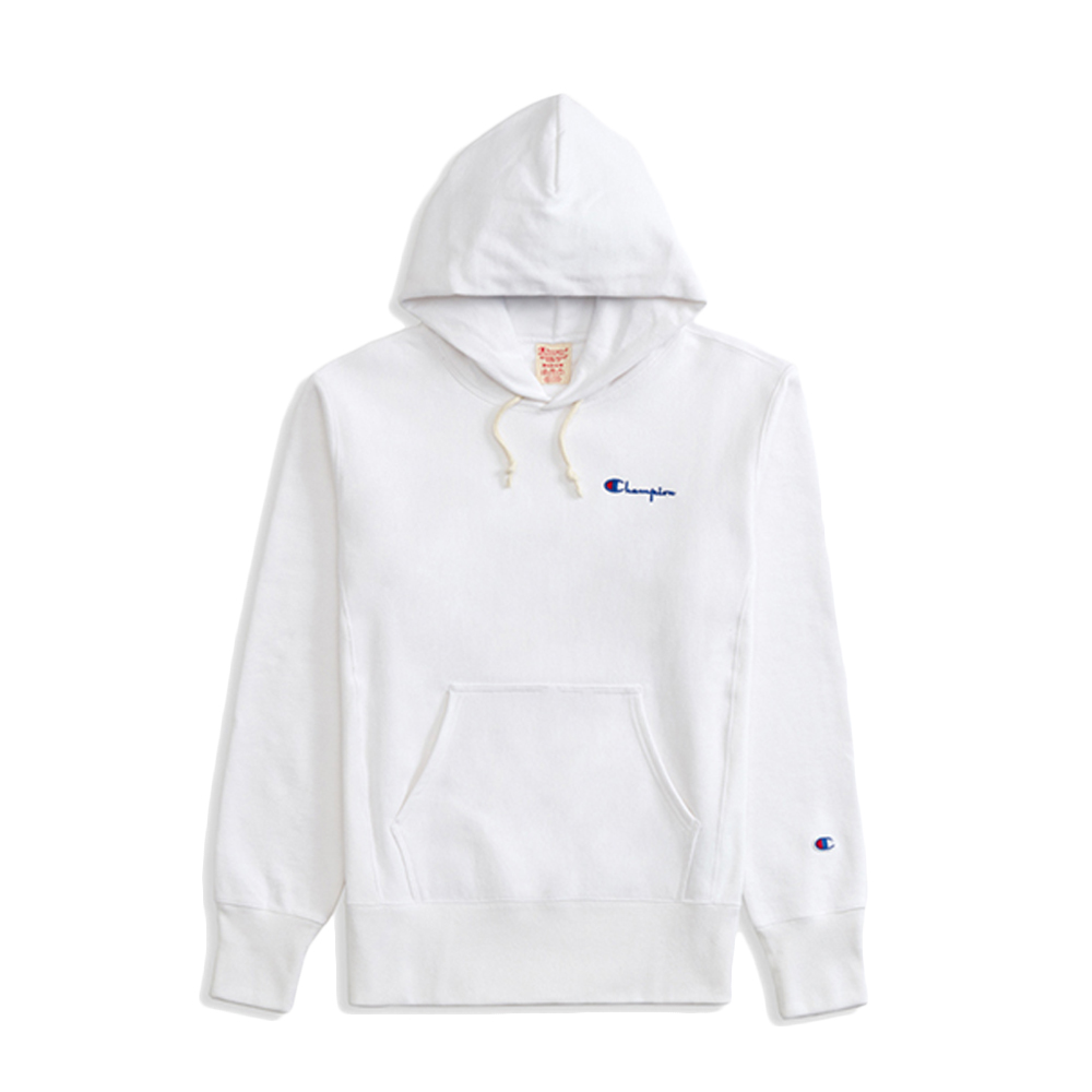 white champion hoodie small