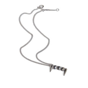 P.A.M. (Perks & Mini) X.P. P.A.M Original Fangs Necklace - Silver