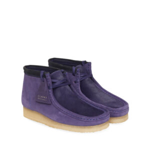 CLARKS ORIGINALS Wallabee Boots - Purple