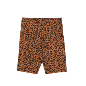 STAND ALONE Legging Leopard Knit Bermuda - Brown