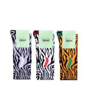 ARIES 3PACK SOCKS ZEBRA