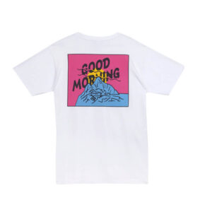 GOOD MORNING TAPES Camiseta Mountain - White