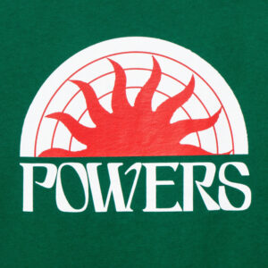 POWERS SUPPLY Camiseta Sun - Dark Green