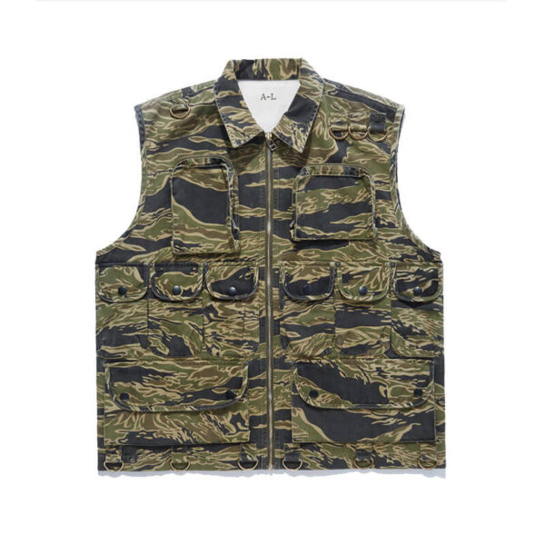 MAHARISHI Ciso Combat Vest - Mint Gold Tigerstripe | TheRoom