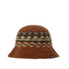 STUSSY Fairisle Bucket Hat - Brown TheRoom Barcelona