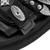 TOGA x SUICOKE Moto Sandals - Black | THEROOM