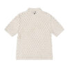 STUSSY Big Mesh Polo Sweater - Ivory | TheRoom Barcelona