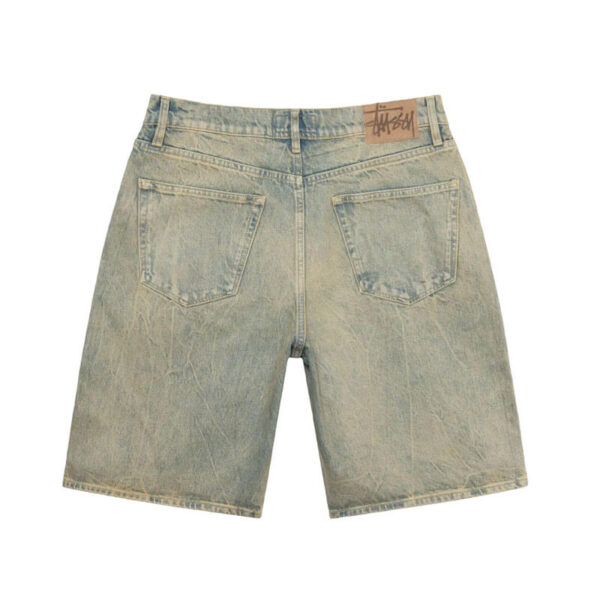 STUSSY Denim Big Ol' Short - Sand Wash