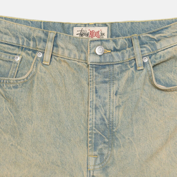 STUSSY Denim Big Ol' Short - Sand Wash