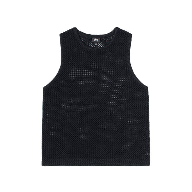 Top O'Dyed Mesh - Solid Black