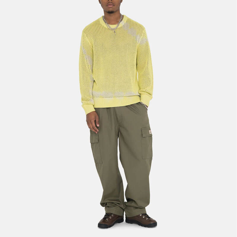 Sweater Pig Dyed Loose Gauge - Tie Dye Yellow