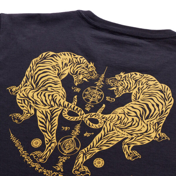 MAHARISHI muay thai tee navy 5