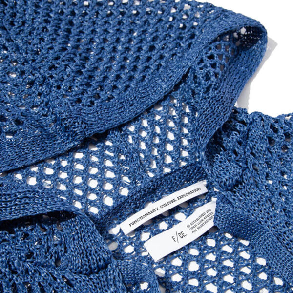 F/CE. Mesh Knit Vest - Blue