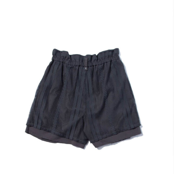 F/CE. Rope Mesh Layered Short - Charcoal