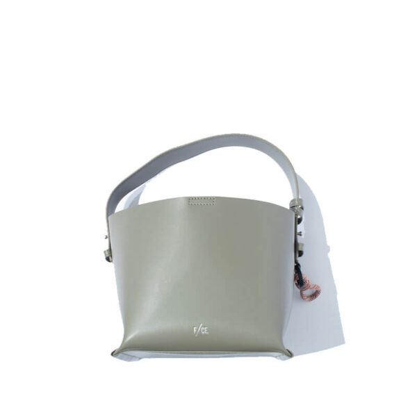 F/CE. Tech Leather Bucket Shoulder - Sage Green