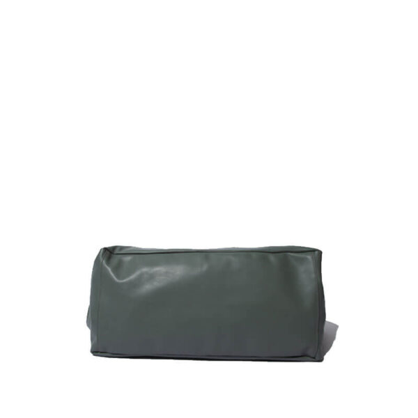 F/CE. Tech Leather Newspaper Bag - Foliage Green