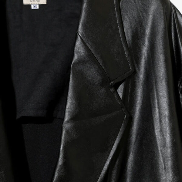 AÏE EZ Jacket - Synthetic Leather Black