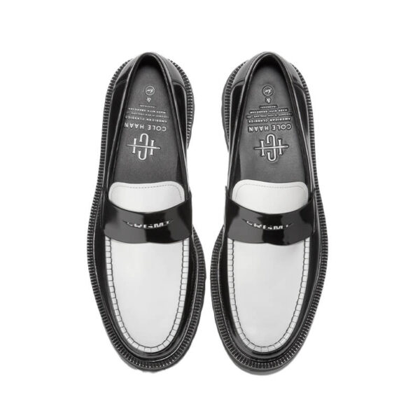 COLE HAAN x FRAGMENT Penny Loafer - Black / White