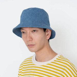 Nanamica Denim Hat - Indigo Bleached