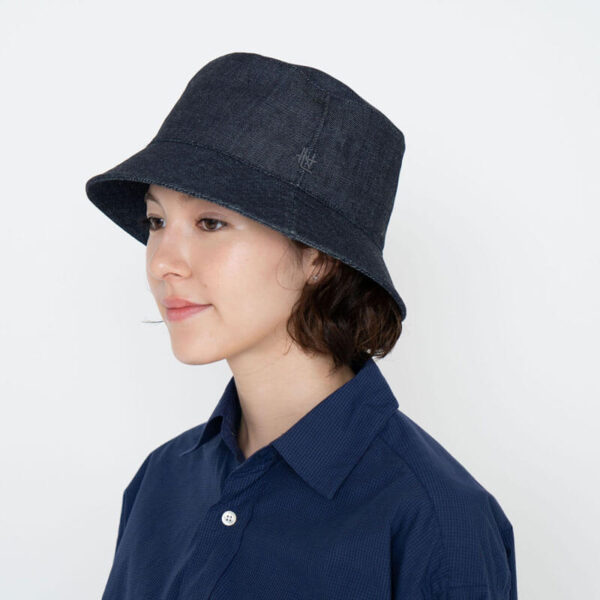 Nanamica Denim Hat - Indigo Bleached