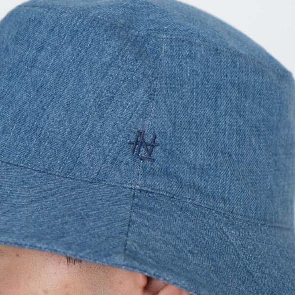 Nanamica Denim Hat - Indigo Bleached