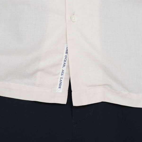NANAMICA Open Collar Panama Shirt - Taupe