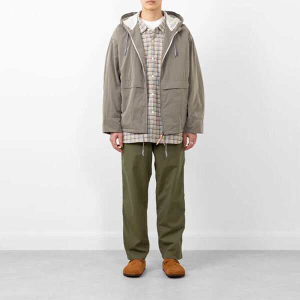 NANAMICA Zip-up Wind Parka - Beige