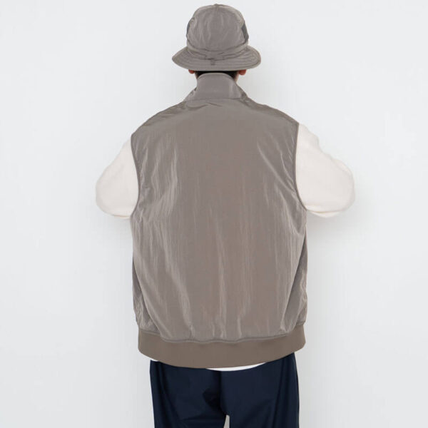 NANAMICA Zip-up Wind Vest - Beige