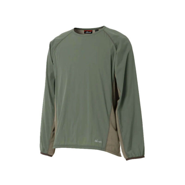 NANGA Hybrid Tech Hike LS Top - Khaki