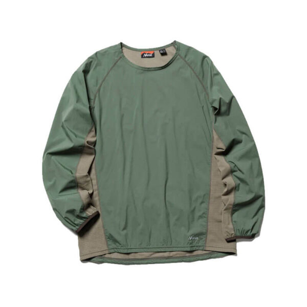 NANGA Hybrid Tech Hike LS Top - Khaki