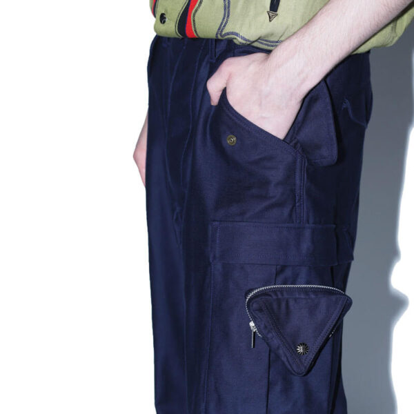 TOGA ARCHIVES Cotton Cargo Pant - Navy