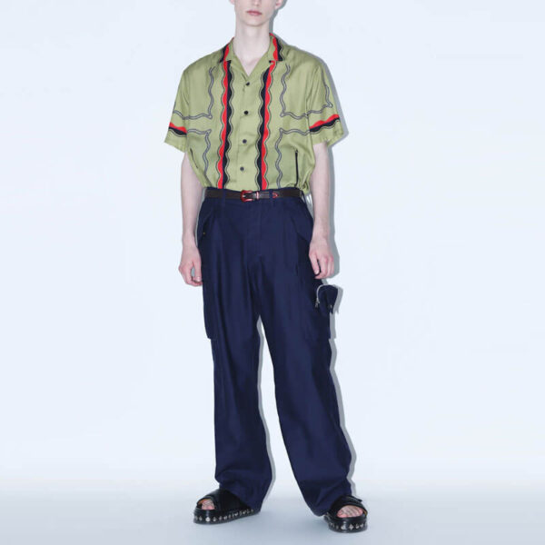 TOGA ARCHIVES Cotton Cargo Pant - Navy