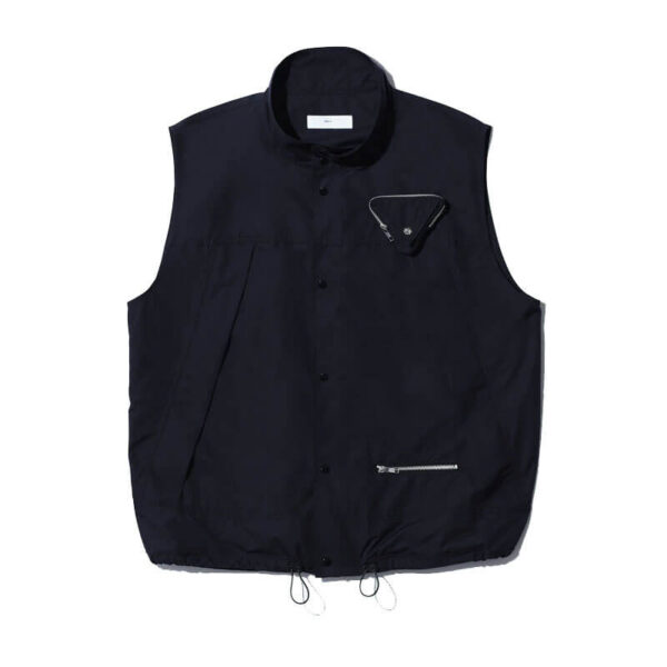 TOGA ARCHIVE Nylon Taffeta Vest - Black