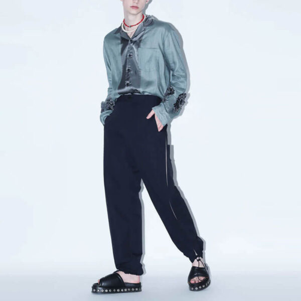 TOGA ARCHIVE Nylon Taffeta Pant - Black