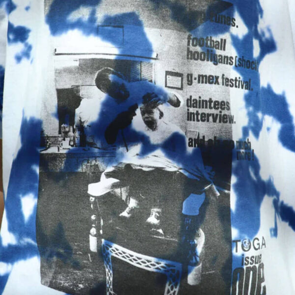 TOGA x BOY’S OWN Issue One Tie Dye Tee – Blue