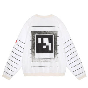 CAV EMPT xPE>µB:X Gauze Crewneck - White