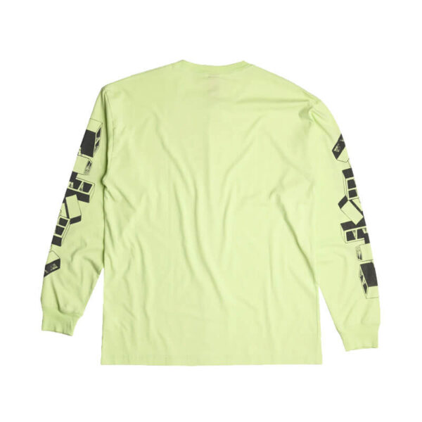 TOKEN TOKEN TOKEN Breezy Logo LS Tee - Lime