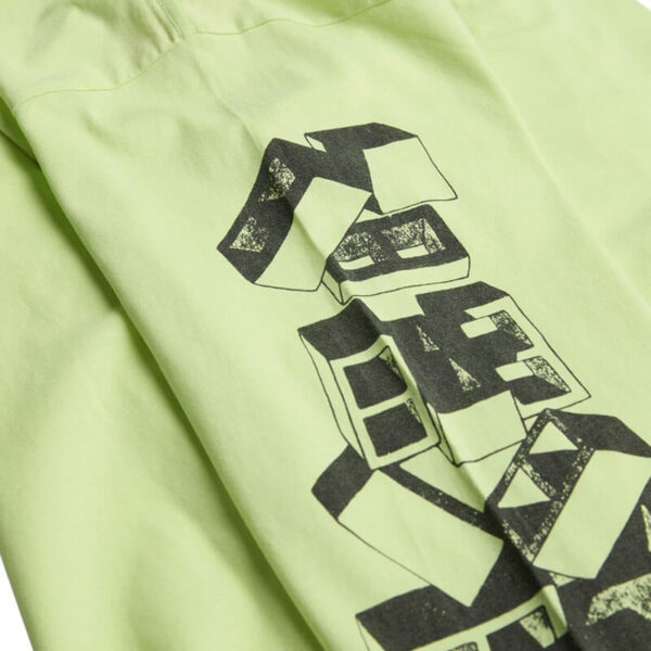 TOKEN TOKEN TOKEN Breezy Logo LS Tee - Lime