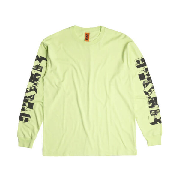 TOKEN TOKEN TOKEN Breezy Logo LS Tee - Lime