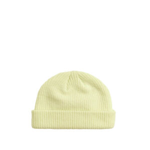 TOKEN TOKEN TOKEN Logo Cable Beanie - Lime