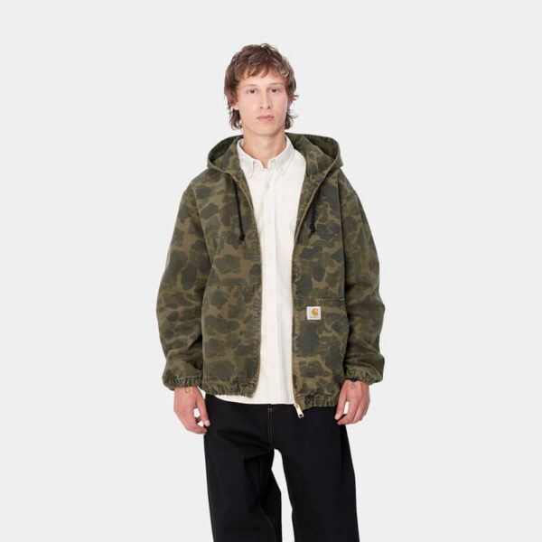 CARHARTT WIP Duck Active Jacket - Camo Duck Green / Office Green