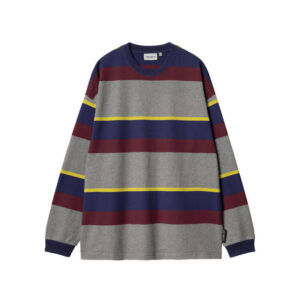 CARHARTT WIP Sundling LS Tee - Sundling Stripe / Aura