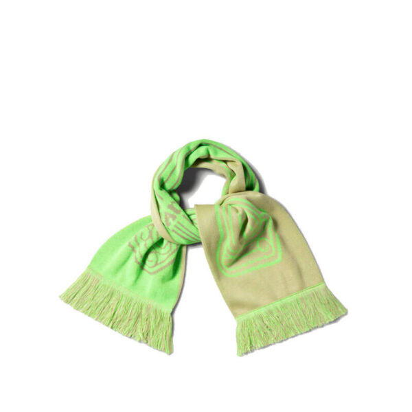 ARIES Column Scarf - Fluoro Green