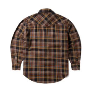 ARIES OD Plaid Western Shirt - Dark Olive