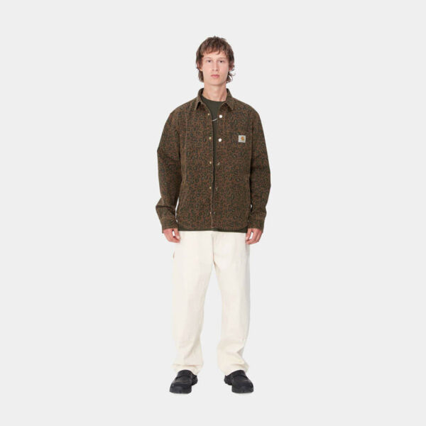 CARHARTT WIP Conro Shirt Jac - Camo Leo Tamarind