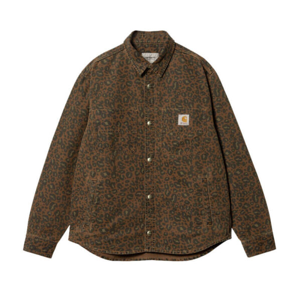 CARHARTT WIP Conro Shirt Jac - Camo Leo Tamarind