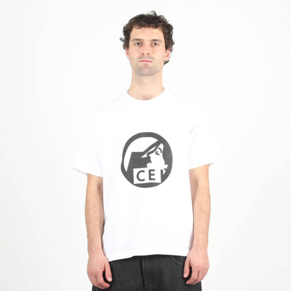 CAV EMPT Flat Pre Cog Tee - White