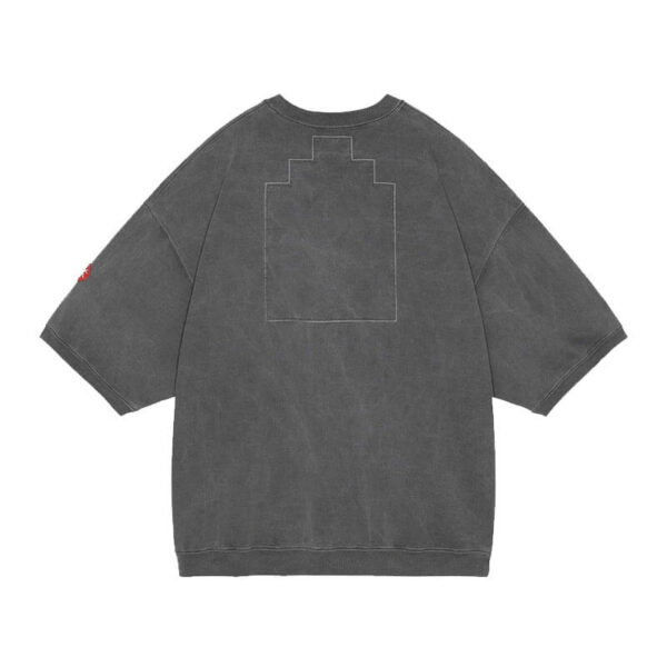 CAV EMPT Overdye Frame6 Crew Neck - Charcoal